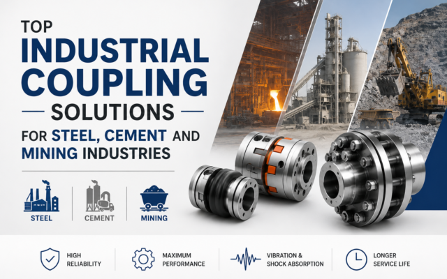 Top Industrial Coupling Solutions for Steel, Cement and Mining Industries