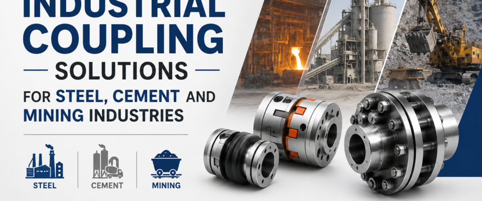 Top Industrial Coupling Solutions for Steel, Cement and Mining Industries