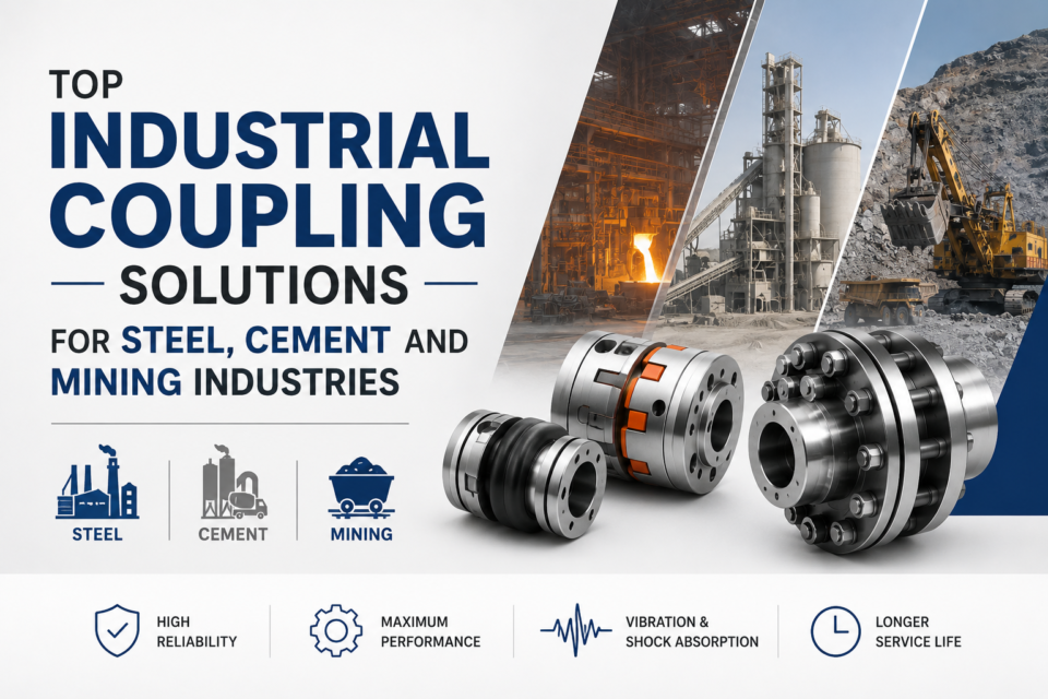 Top Industrial Coupling Solutions for Steel, Cement and Mining Industries