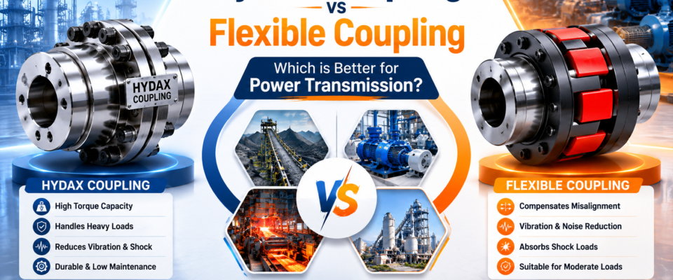 Hydax Coupling vs Flexible Coupling: Which is Better for Power Transmission?