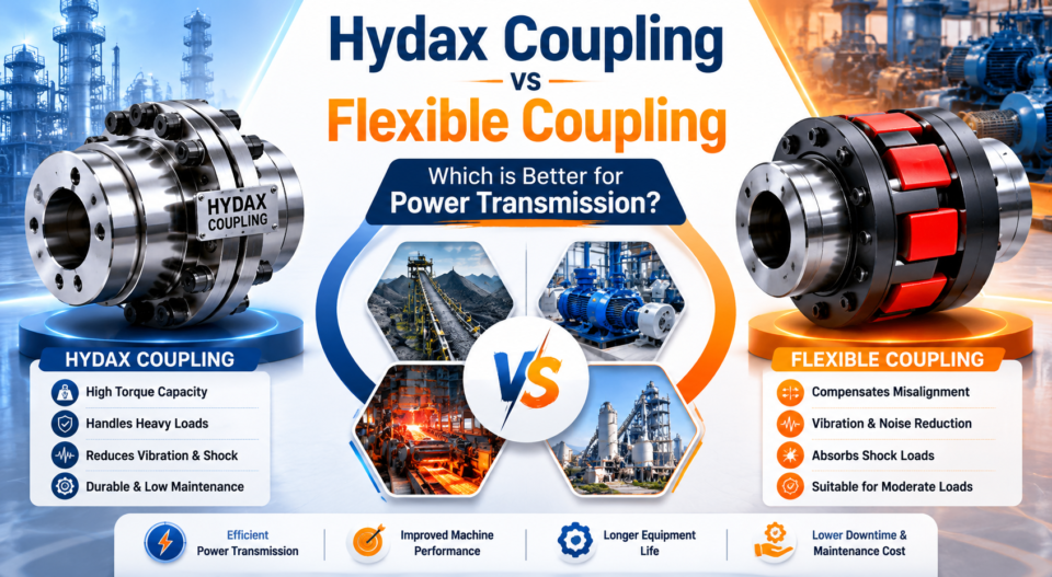 Hydax Coupling vs Flexible Coupling: Which is Better for Power Transmission?