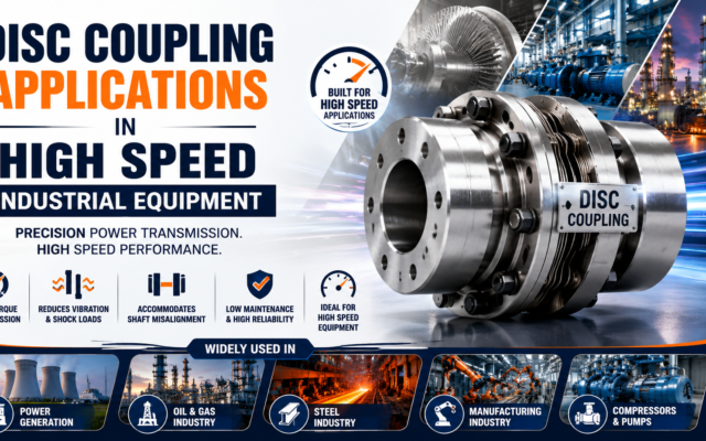 Disc Coupling Applications in High Speed Industrial Equipment