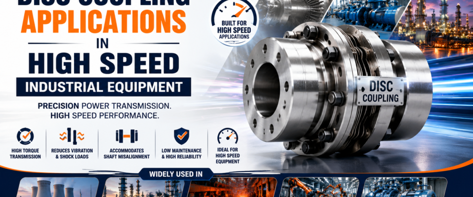 Disc Coupling Applications in High Speed Industrial Equipment
