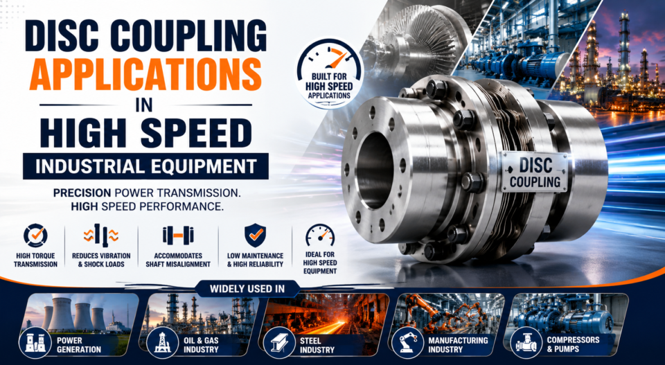 Disc Coupling Applications in High Speed Industrial Equipment
