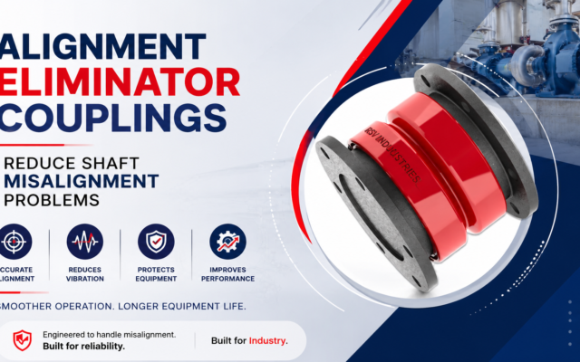 How Alignment Eliminator Couplings Reduce Shaft Misalignment Problems