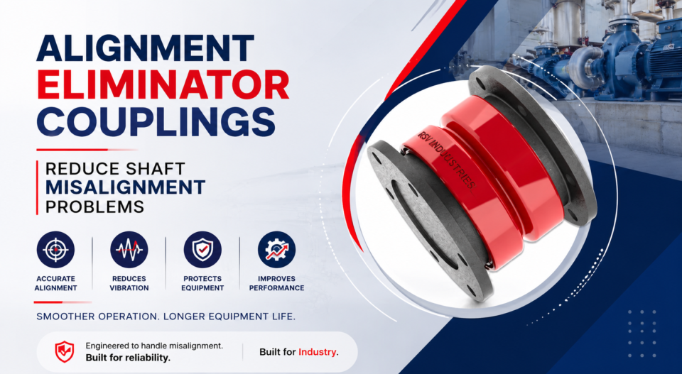 How Alignment Eliminator Couplings Reduce Shaft Misalignment Problems