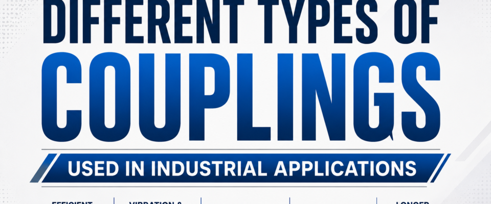 Major Different Types of Couplings Used in Industrial Applications