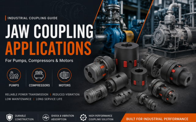 Jaw Coupling Applications for Pumps, Compressors and Motors