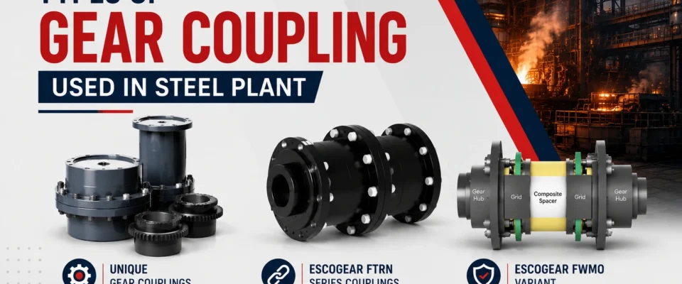 Types of Gear Coupling Used in Steel Plant