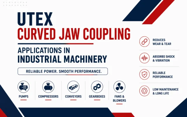 Industrial Applications of UTEX Curved Jaw Couplings