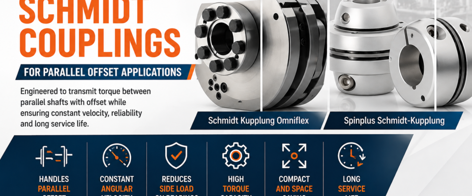 Benefits of Schmidt Couplings for Parallel Offset Uses